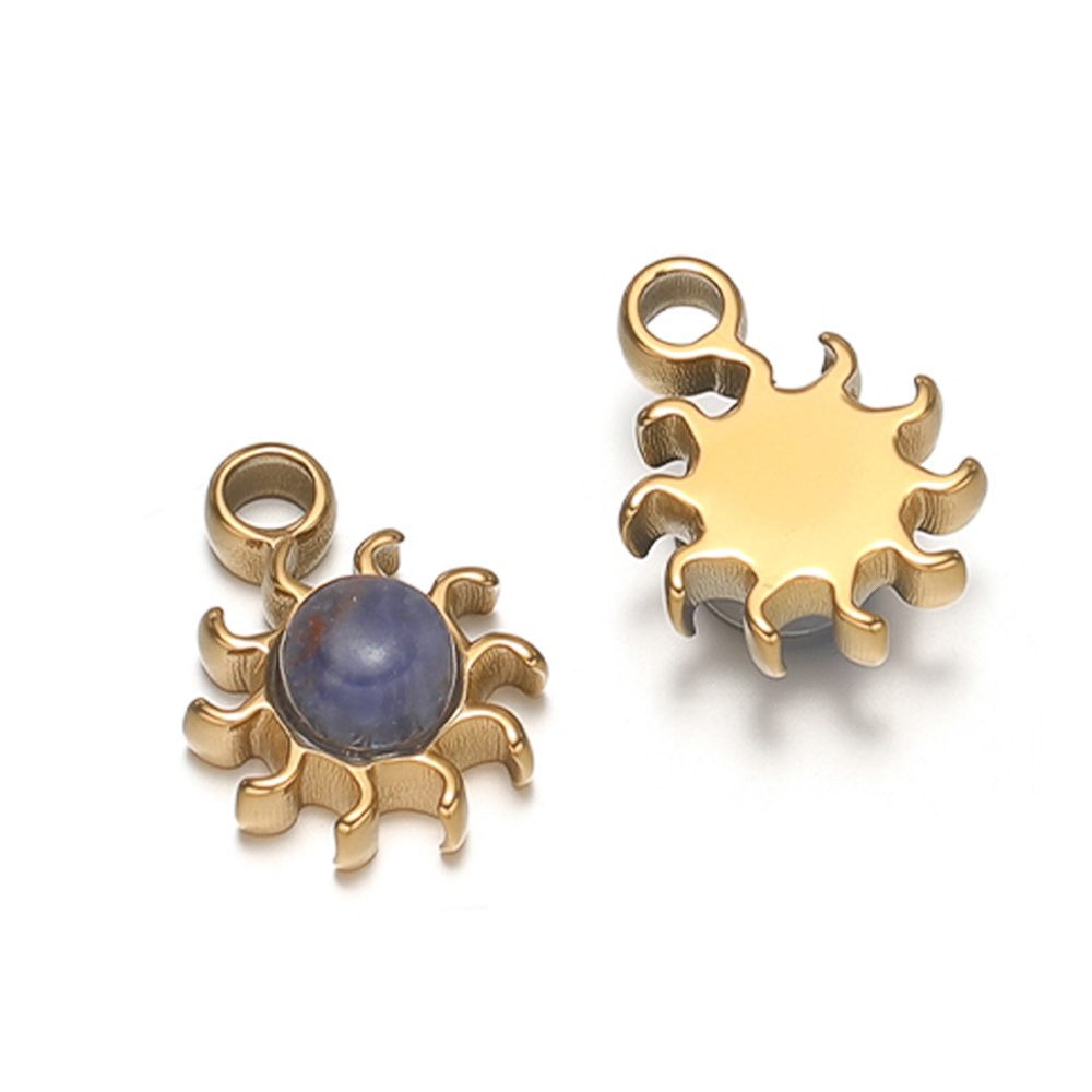 Jewelry Making Gemstones - 5 قطع من قلادات الأحجار الكريمة