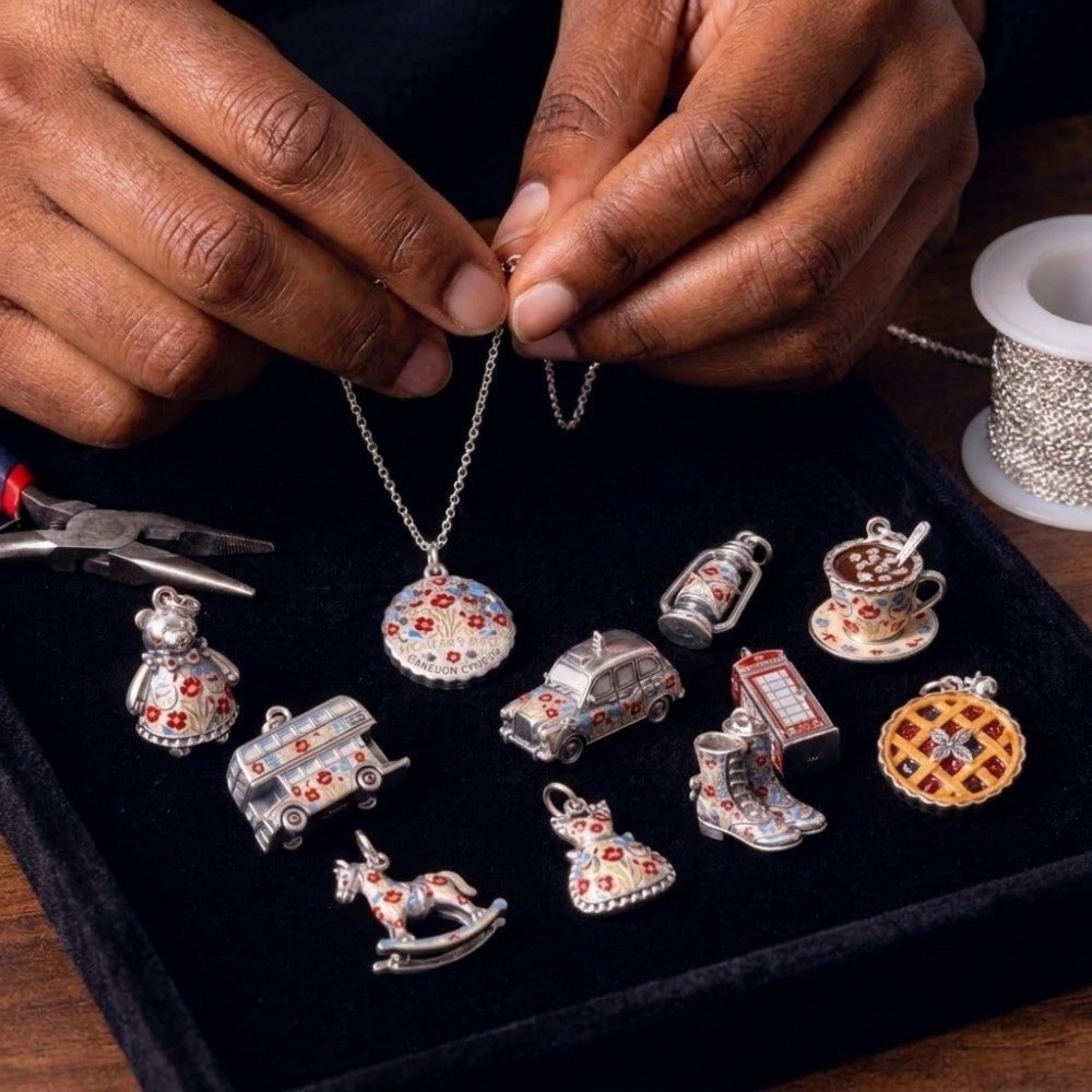 Jewelry Making London - قلادات كرتونية لطيفة من الفولاذ المقاوم
