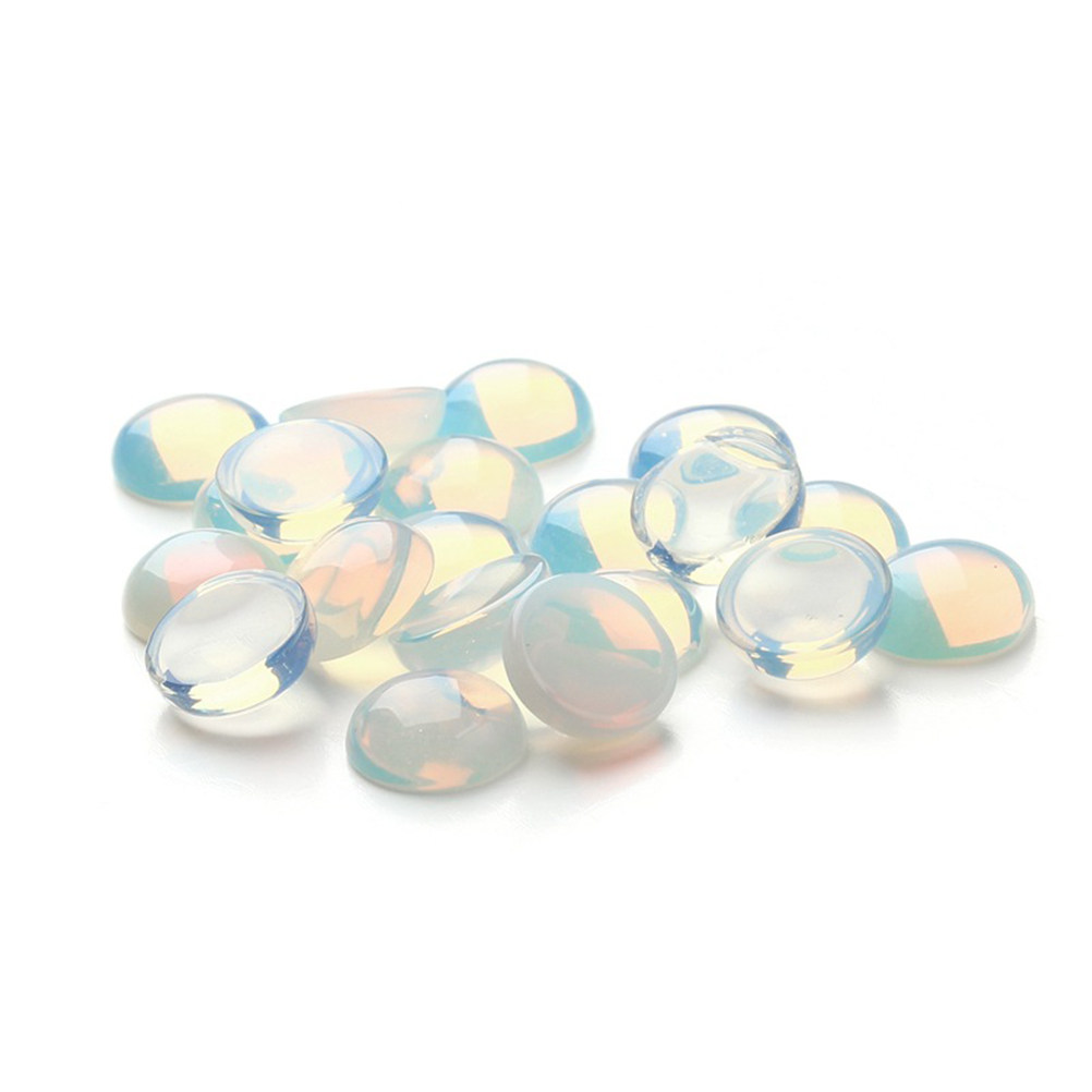 Jewelry Making Gemstones - 10 قطع من قلادات حجر الأوبال